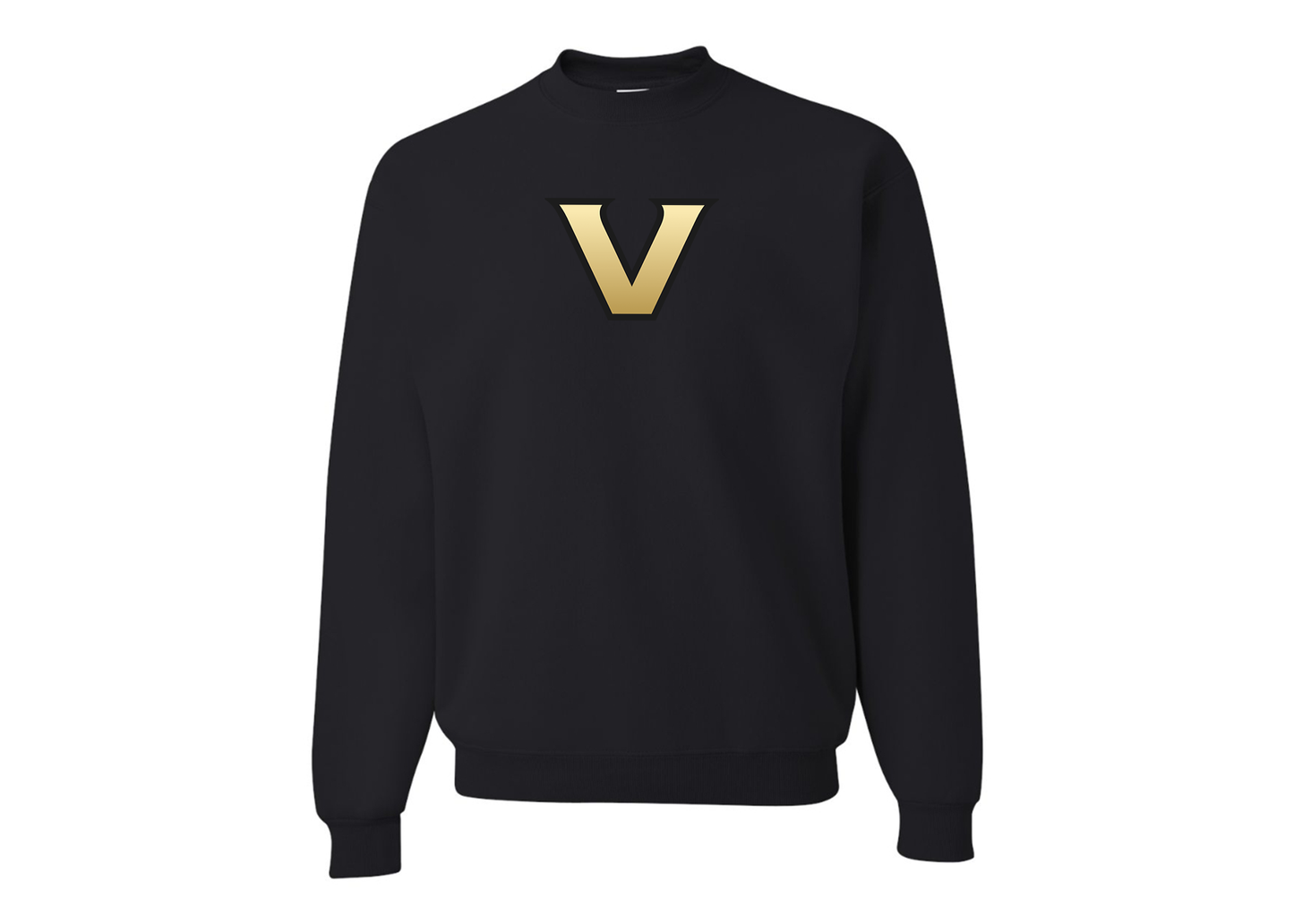 Men's Vanderbilt Commodores JERZEES NuBlend Crewneck Sweatshirt