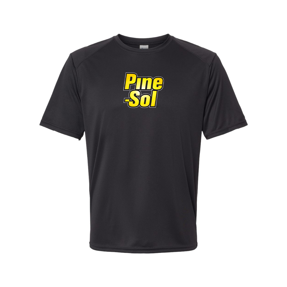Men's Pine Sol Logo Polyester T-Shirt