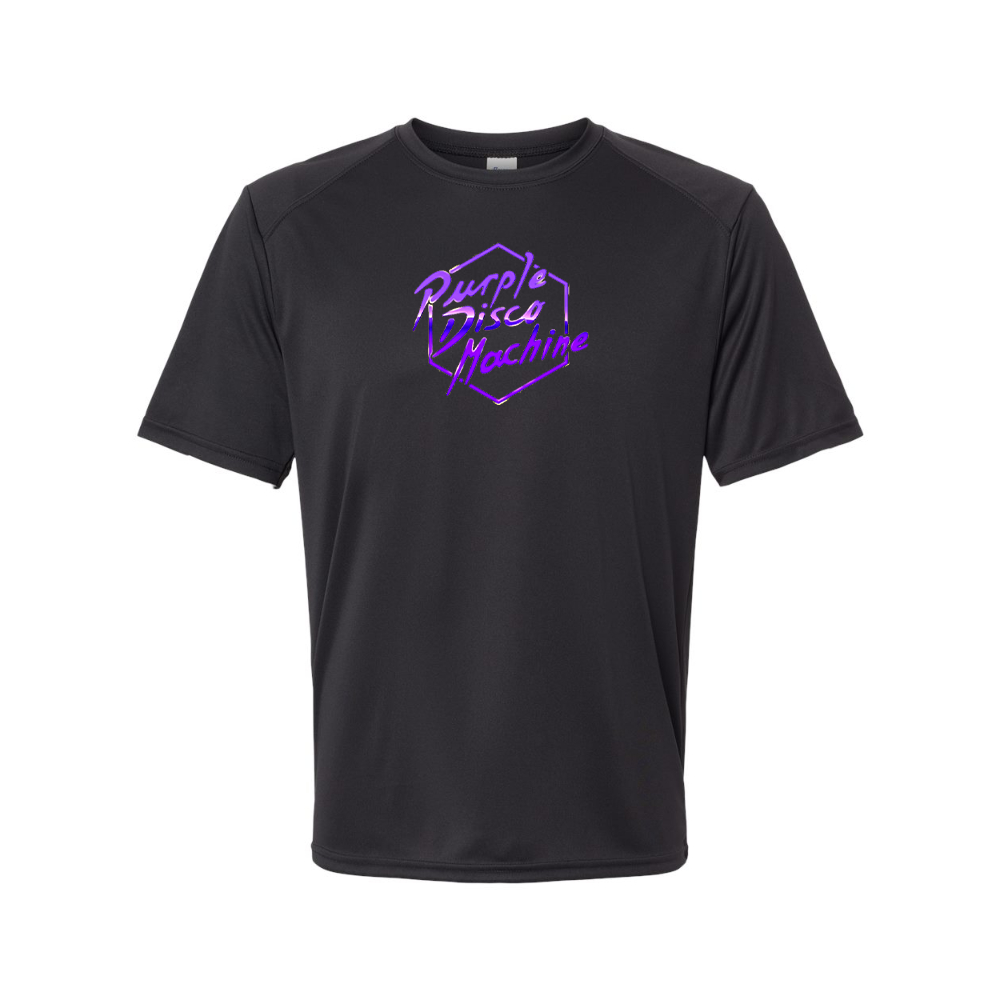 Men's Purple Disco Machine Polyester T-Shirt