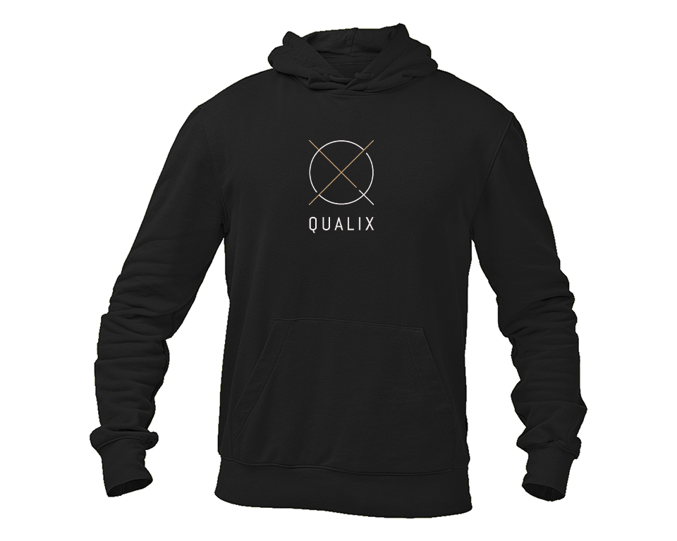 Men's QUALIX Logo  Pullover Hoodie