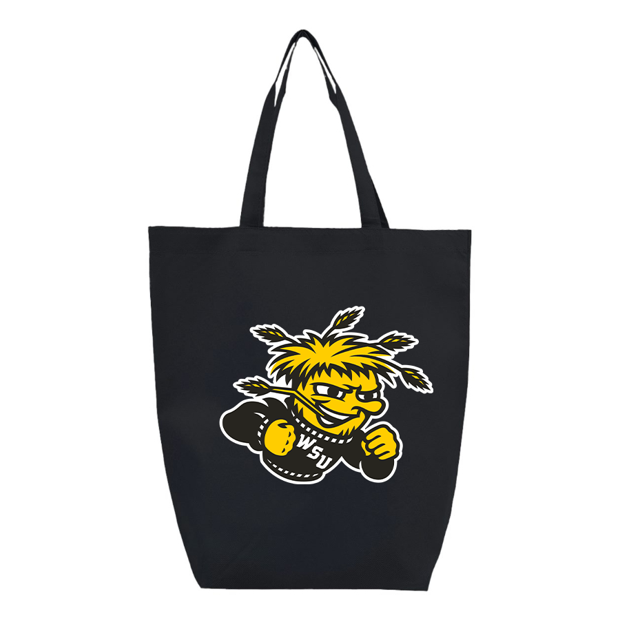 Wichita State Shockers Q-Tees Non-Woven Gusset Bottom Tote
