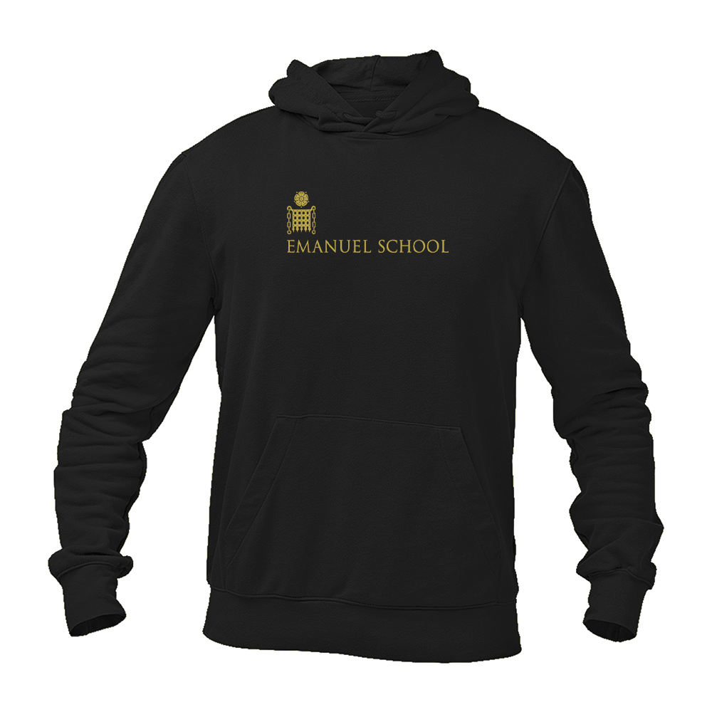 Men's Emanuel School Logo  Pullover Hoodie