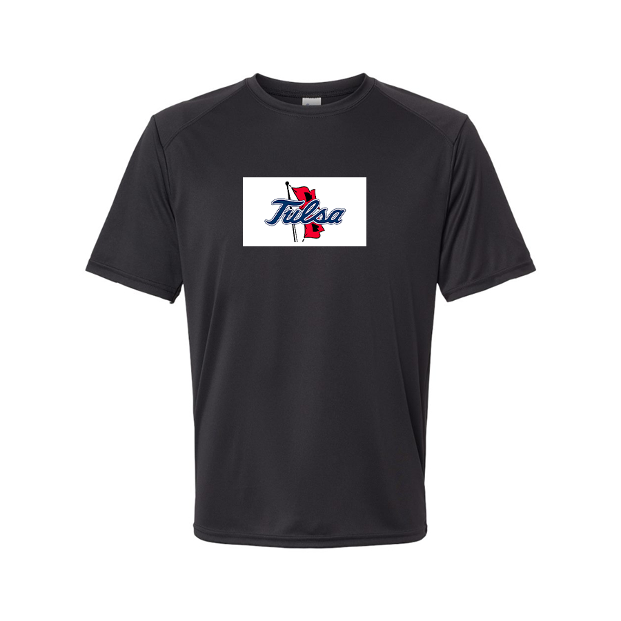 Men's Tulsa Golden Hurricane Logo Polyester T-Shirt