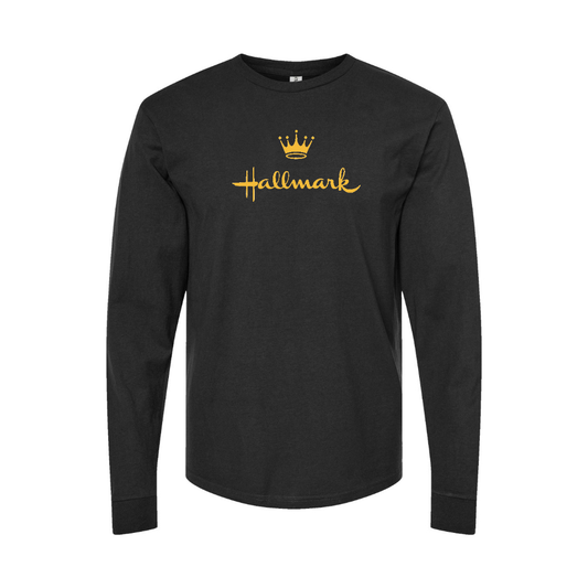 Men's Hallmark golden logo Long Sleeve T-Shirt
