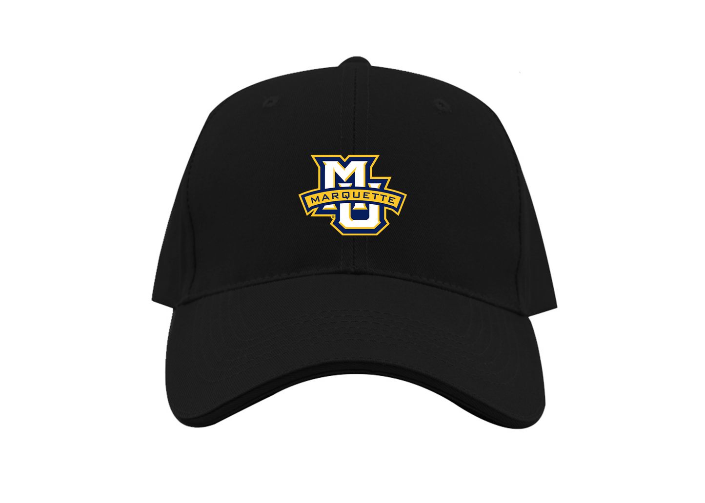Marquette Golden Eagles Logo Dad Baseball Cap Hat