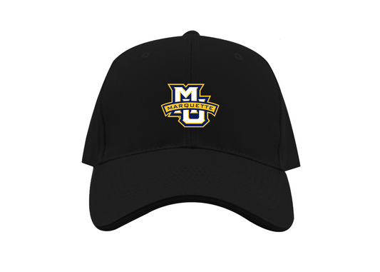 Marquette Golden Eagles Logo Dad Baseball Cap Hat