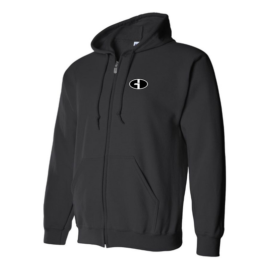 Men's Gardner Douglas Logo Zipper Hoodie