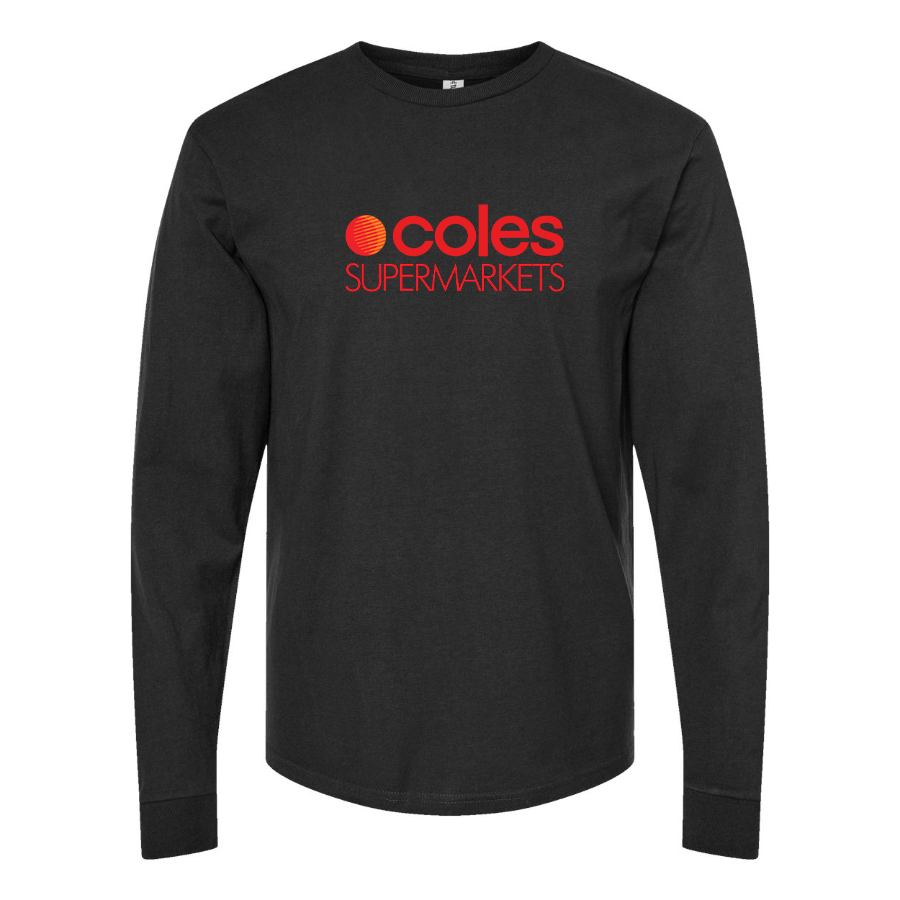 Men's Coles Supermarket Long Sleeve T-Shirt
