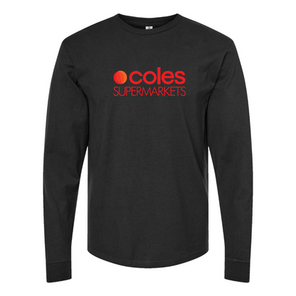 Men's Coles Supermarket Long Sleeve T-Shirt