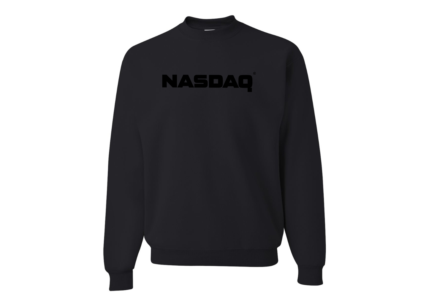 Men's Nasdaq Logo  JERZEES NuBlend Crewneck Sweatshirt