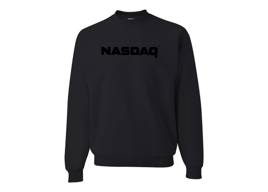 Men's Nasdaq Logo  JERZEES NuBlend Crewneck Sweatshirt
