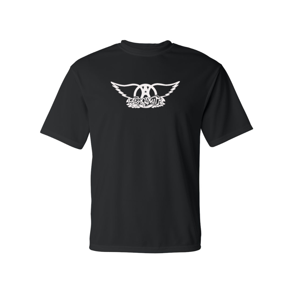Men's Aerosmith Logo Polyester T-Shirt