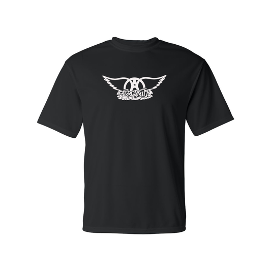 Men's Aerosmith Logo Polyester T-Shirt