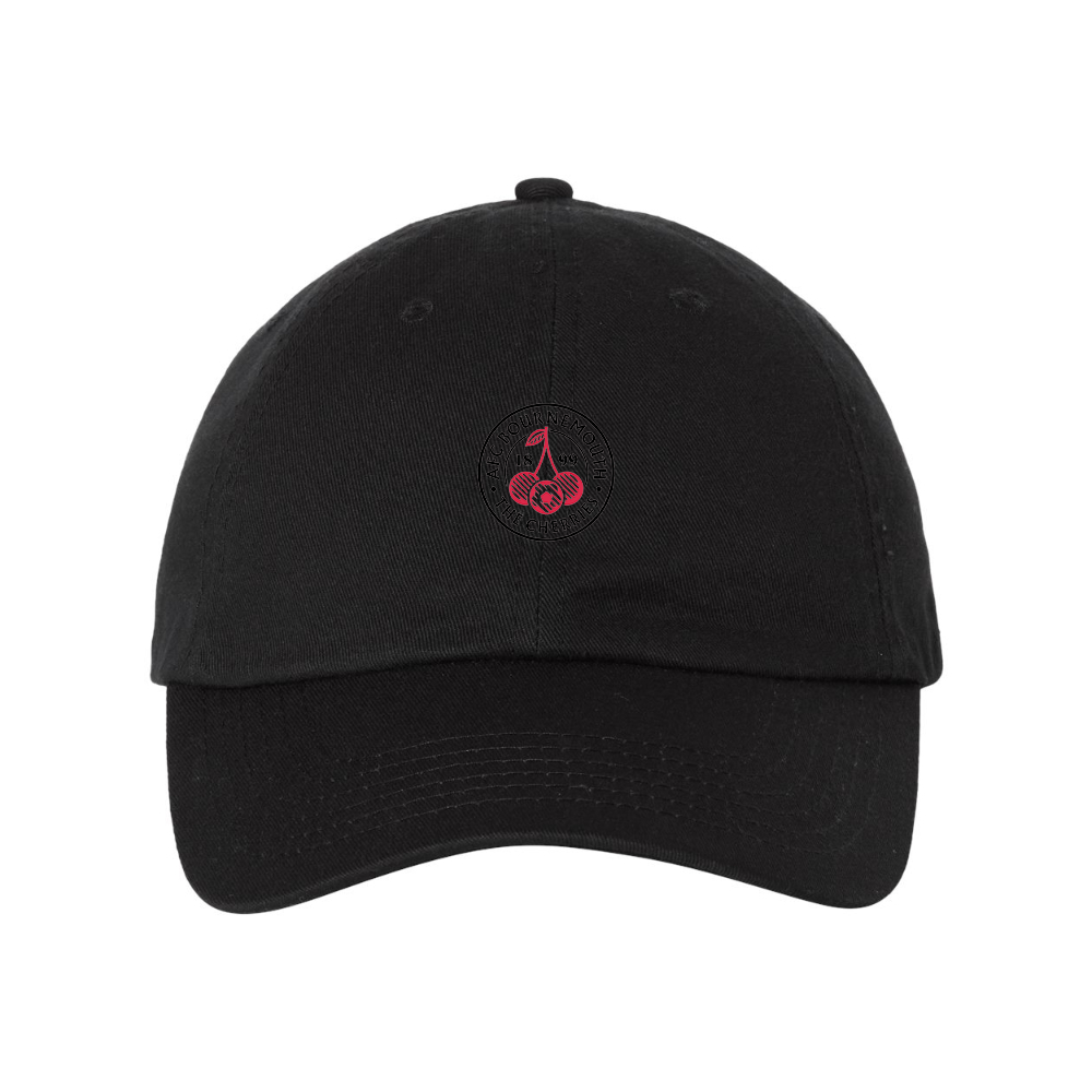 AFC Bournemouth Soccer Logo Valucap Adult Bio-Washed Classic Dad Hat