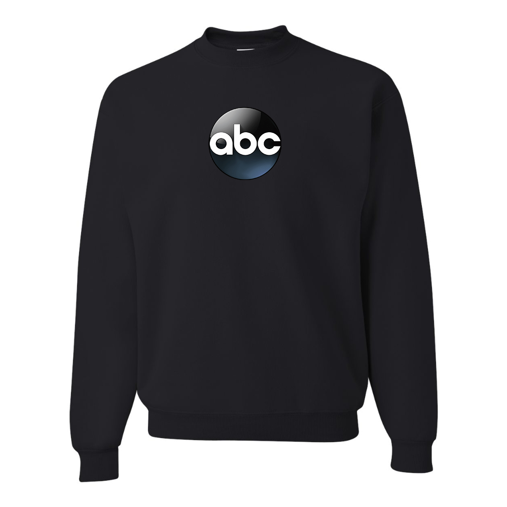 Men's Abc Logo  JERZEES NuBlend Crewneck Sweatshirt