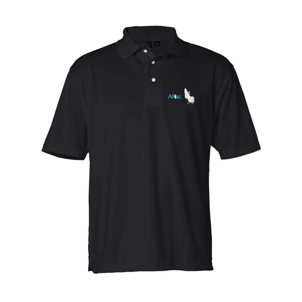 Men's Aflac Logo and Duck Sierra Pacific Moisture Free Mesh Polo