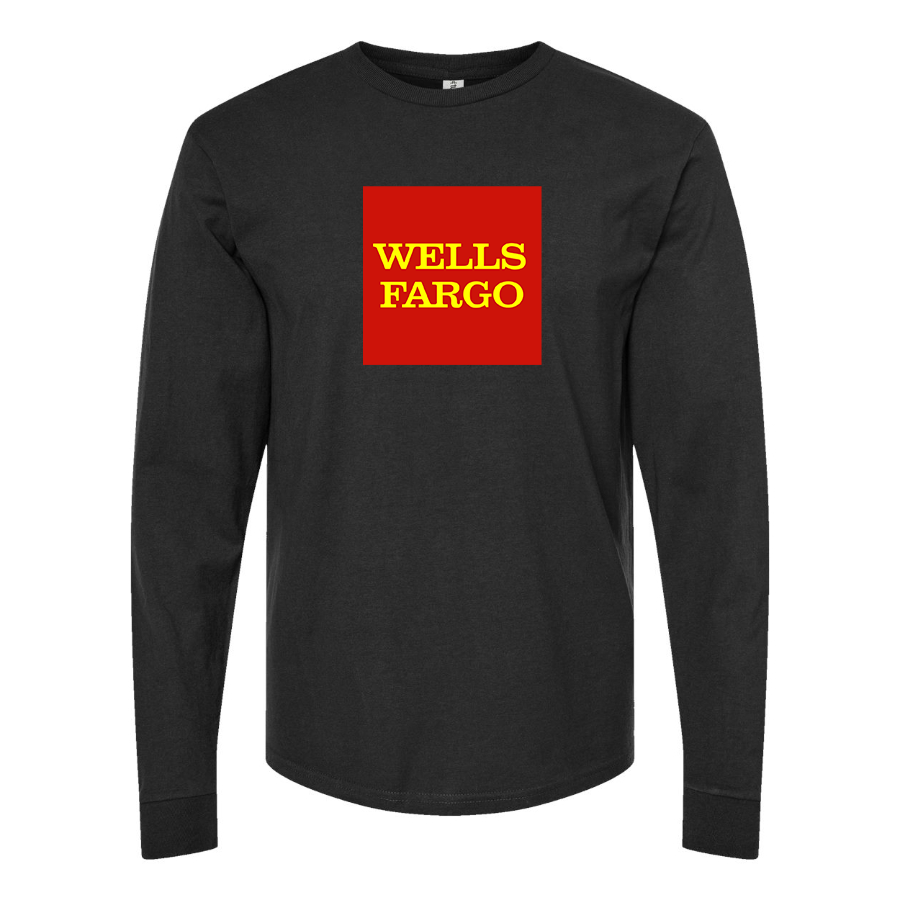 Men's Wells Fargo Logo Long Sleeve T-Shirt
