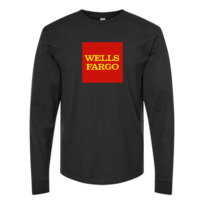 Men's Wells Fargo Logo Long Sleeve T-Shirt