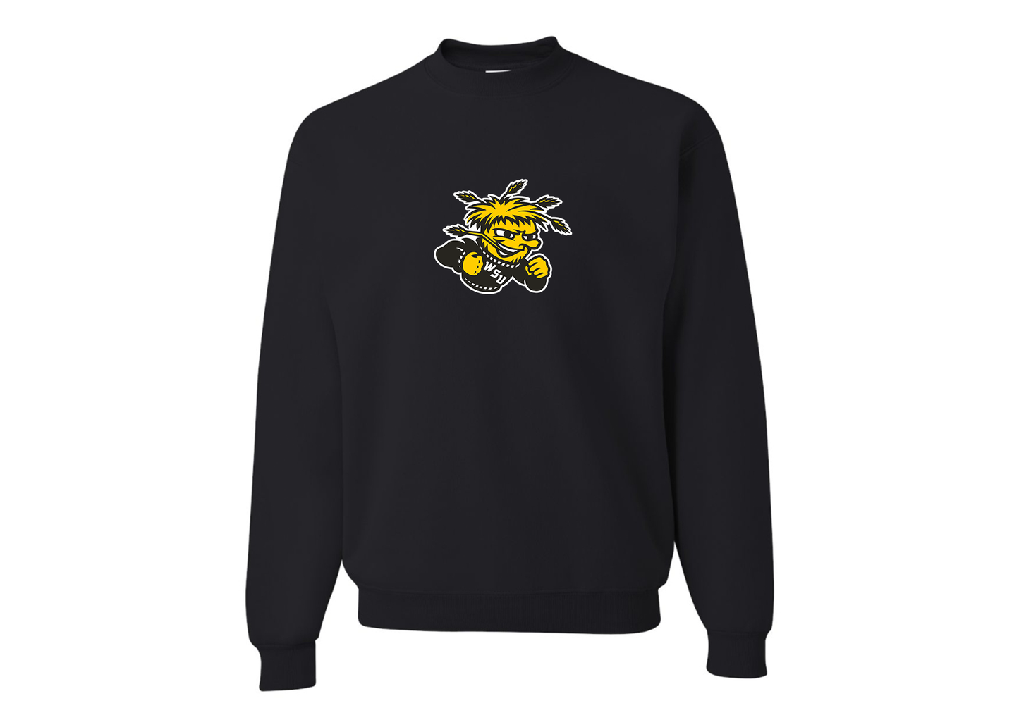 Men's Wichita State Shockers JERZEES NuBlend Crewneck Sweatshirt