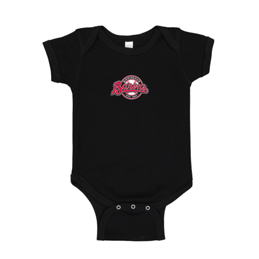 Birmingham Barons Logo Baby Romper Onesie