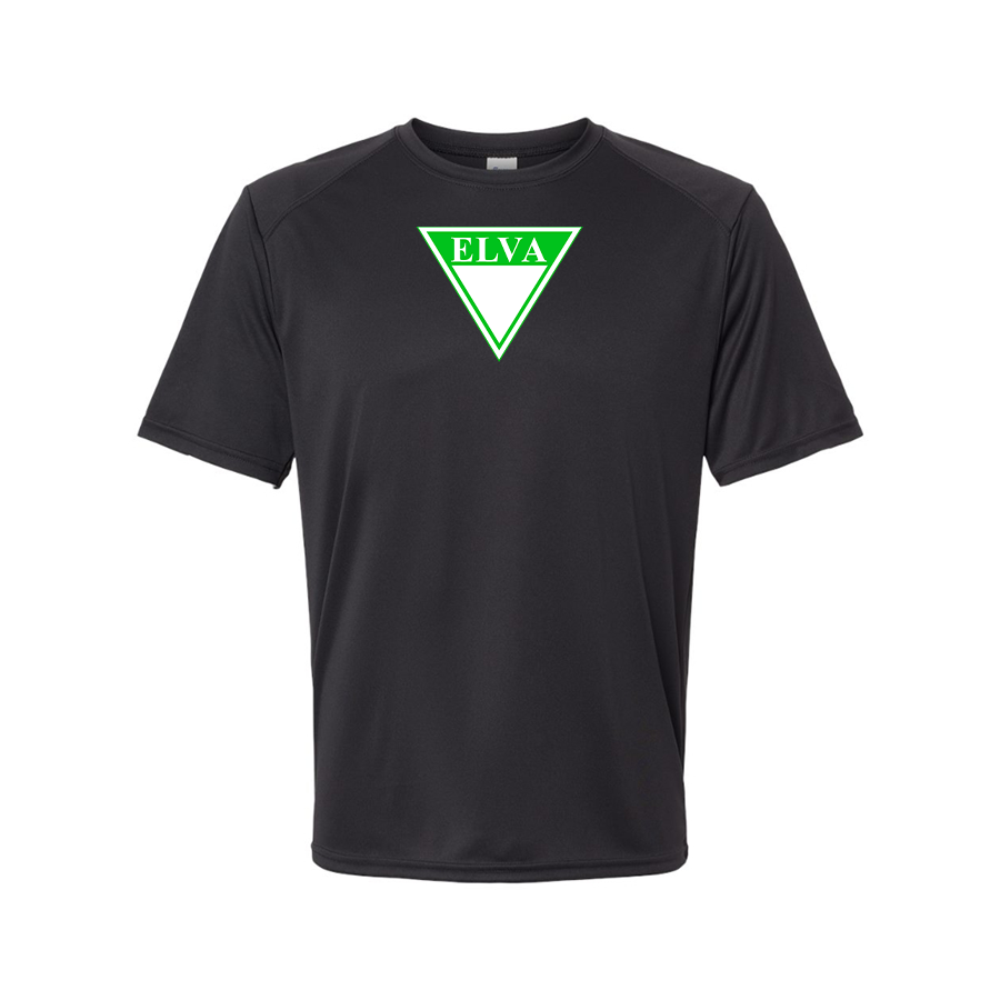 Men's Elva Logo Polyester T-Shirt