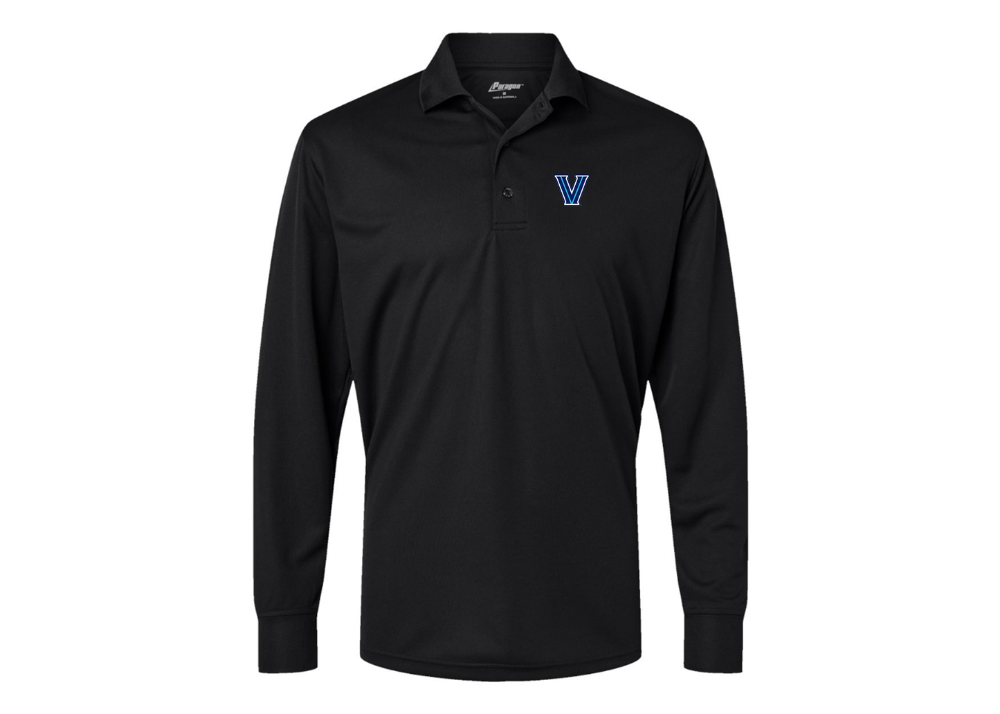 Men's Villanova Wildcats Paragon Prescott Long Sleeve Polo