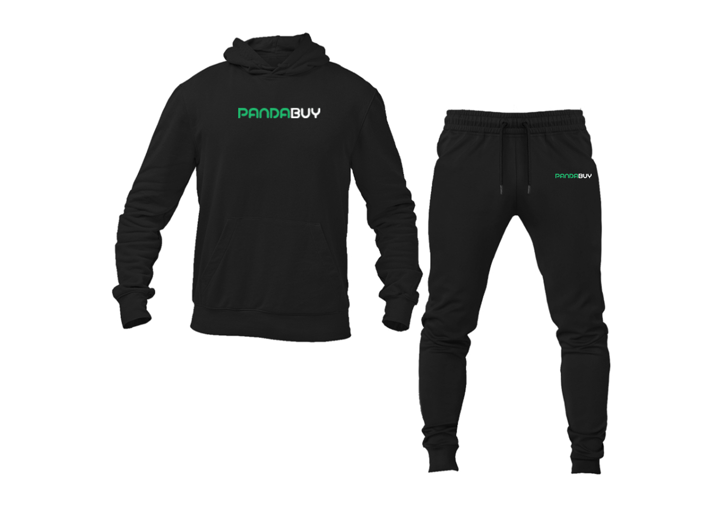 Men's Pandabuy Logo Hoodie Joggers Set
