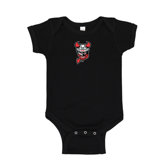 Binghamton Devils Logo Baby Romper Onesie