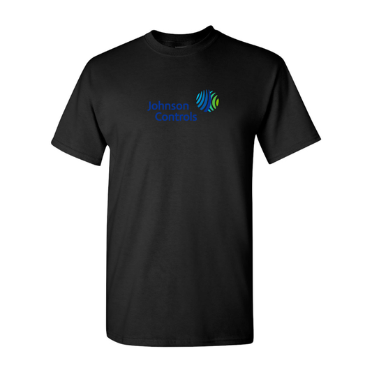 Men's Johnson-Controls Logo Cotton T-Shirt