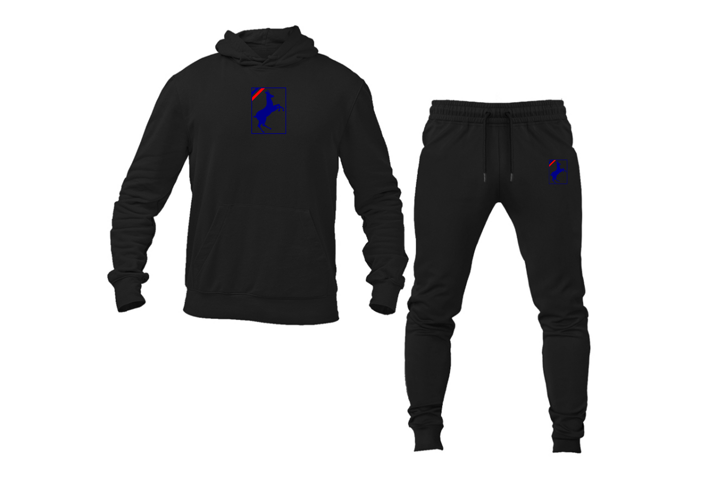 Men's Auverland Logo Hoodie Joggers Set