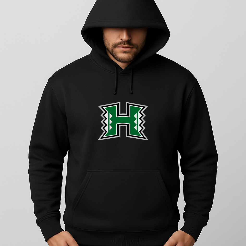 Men's Hawaii Warriors Logo Pullover Hoodie