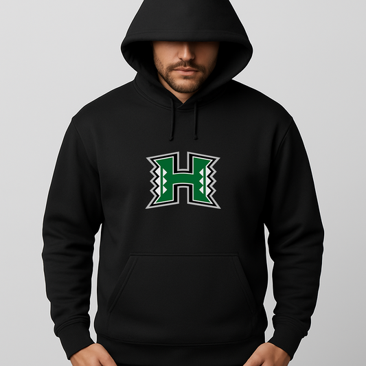 Men's Hawaii Warriors Logo Pullover Hoodie