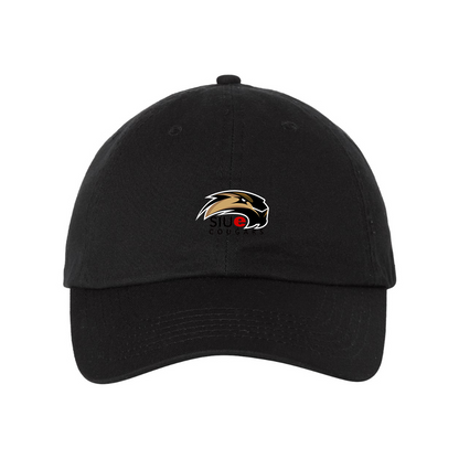 SIU Edwardsville Cougars Logo Valucap Adult Bio-Washed Classic Dad Hat