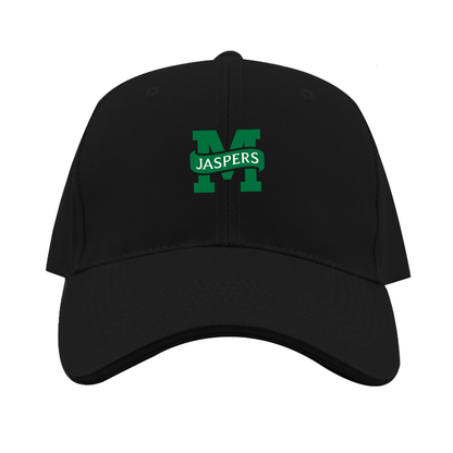 Manhattan Jaspers Logo Dad Baseball Cap Hat