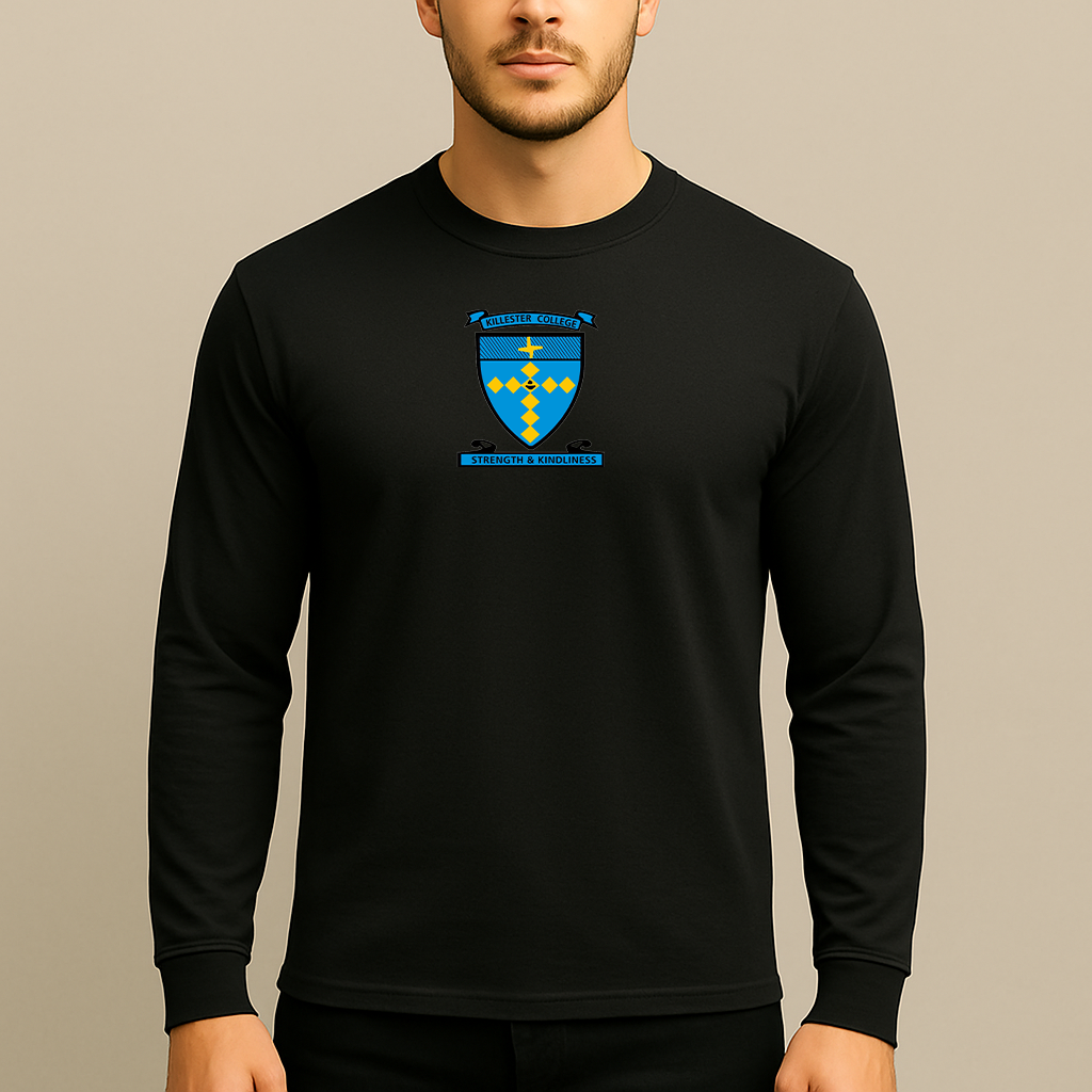 Men's Killester College Logo Long Sleeve T-Shirt