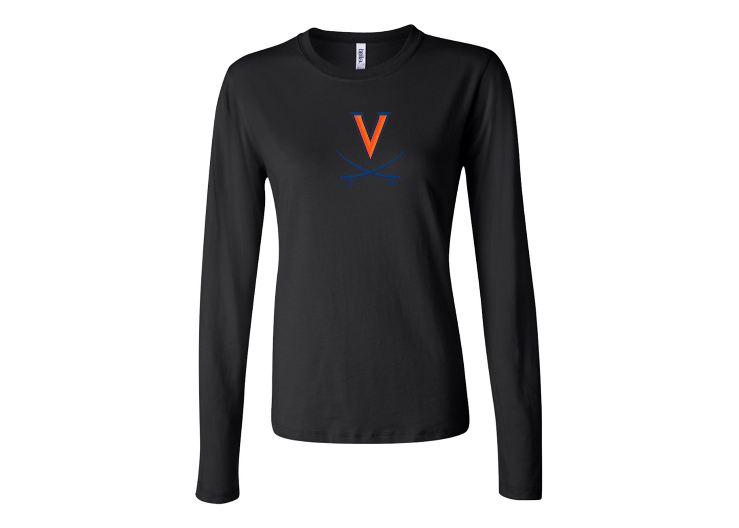 BELLA CANVAS Women’s Virginia Cavaliers Jersey Long Sleeve Tee