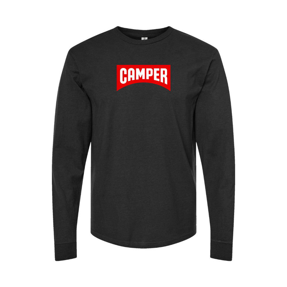 Youth Camper Logo Cotton Long Sleeve T-Shirt