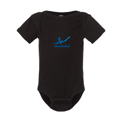 AkzoNobel Logo  Rabbit Skins Infant Baby Rib Bodysuit