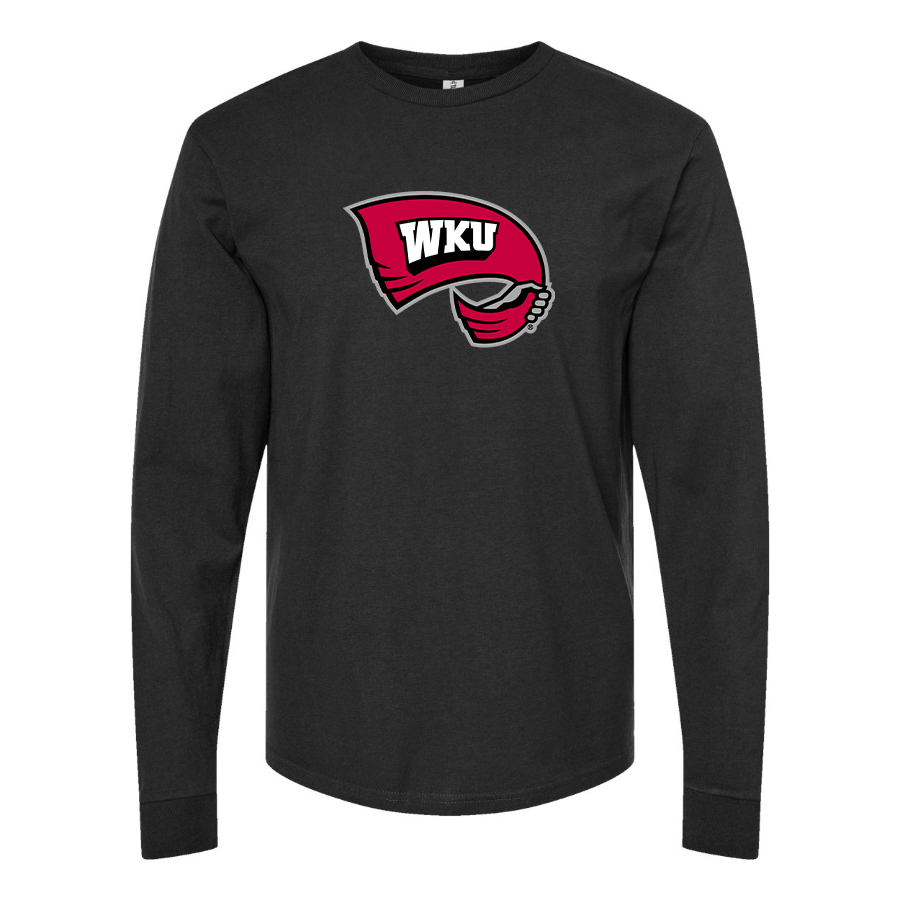Youth Western Kentucky Hilltoppers Logo Cotton Long Sleeve T-Shirt