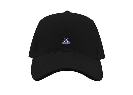 Binghamton Rumble Ponies Logo Dad Baseball Cap Hat