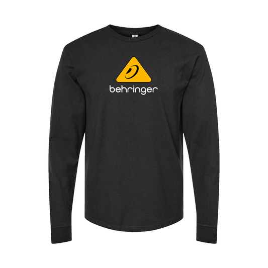 Youth Behringer  Logo Cotton Long Sleeve T-Shirt