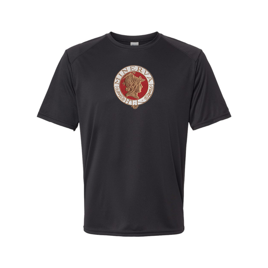 Men's Minerva Cars Logo Polyester T-Shirt