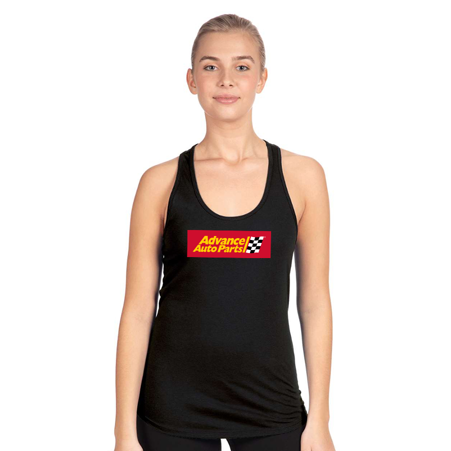 Women's Advance Auto Parts Logo Next Level Ideal Racerback Tank