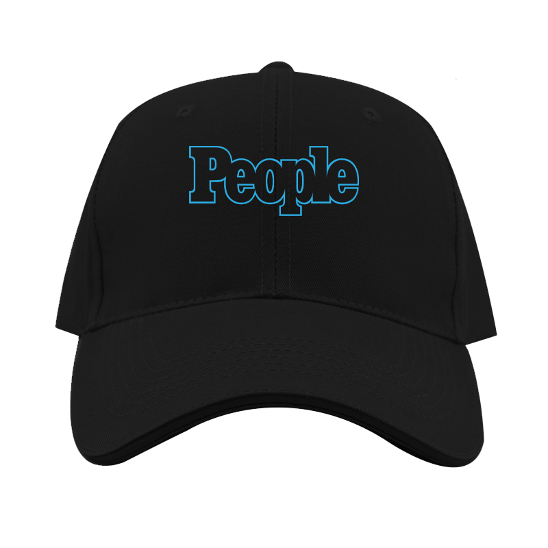 People Magazine Logo Dad Baseball Cap Hat