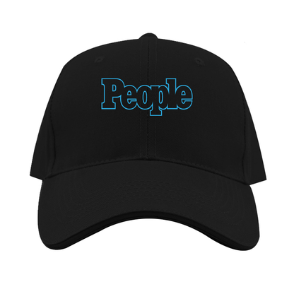 People Magazine Logo Dad Baseball Cap Hat