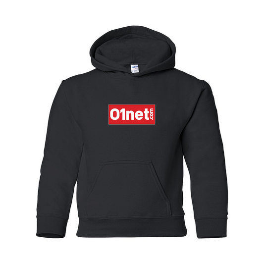 Youth 01net Logo Gildan Heavy Blend  Hooded Sweatshirt