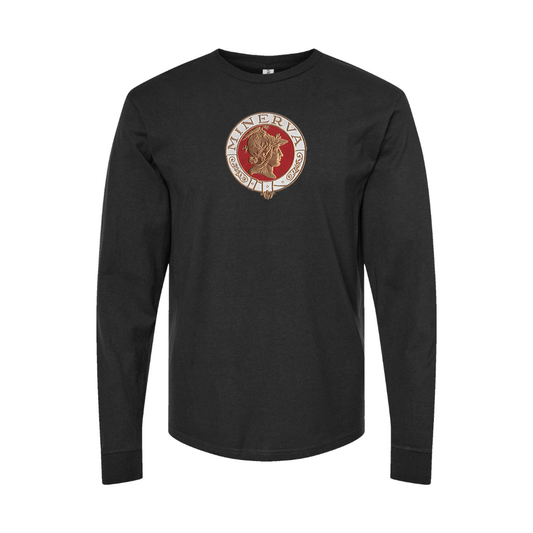 Men's Minerva Cars Logo Long Sleeve T-Shirt