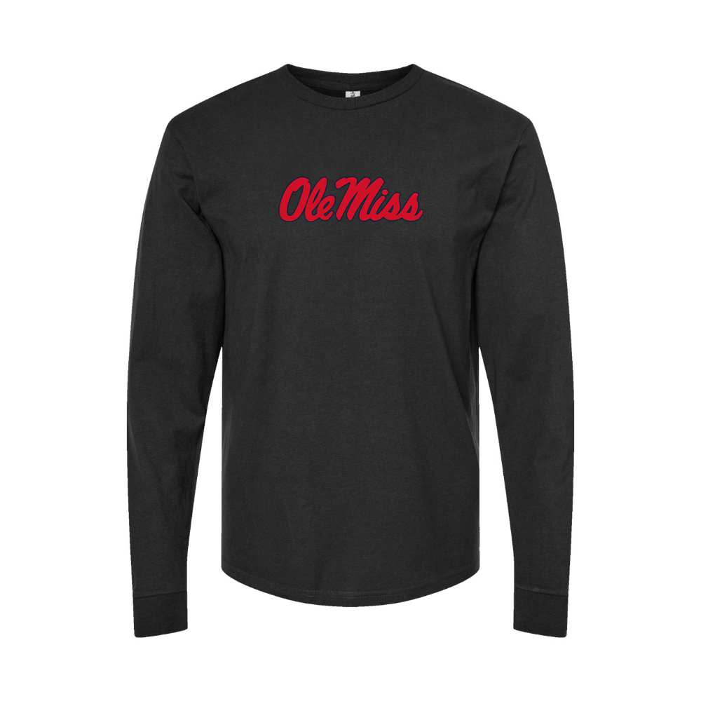 Men's Mississippi Rebels Logo Long Sleeve T-Shirt