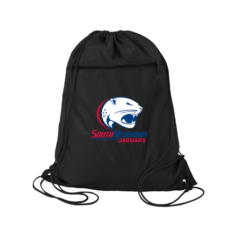 South Alabama Jaguars Logo Q-Tees - Polyester Cinchpack