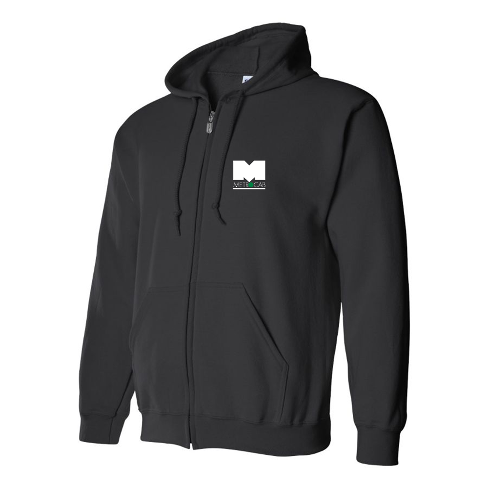 Men's Metrocab Logo Zipper Hoodie